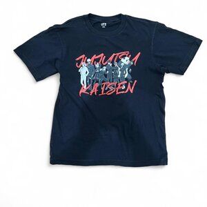 UNIQLO x Jujutsu Kaisen Graphic Tee (Black)